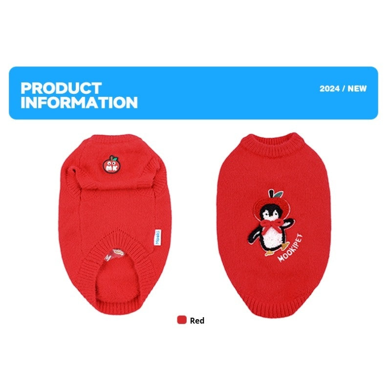 MookiPet® Apple Penguin Vest for Dogs & Cats