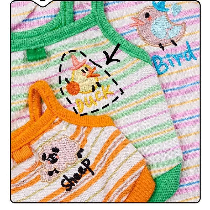 Pawfect Co® Stripe Embroidered Pet Sling - KIKOPALS