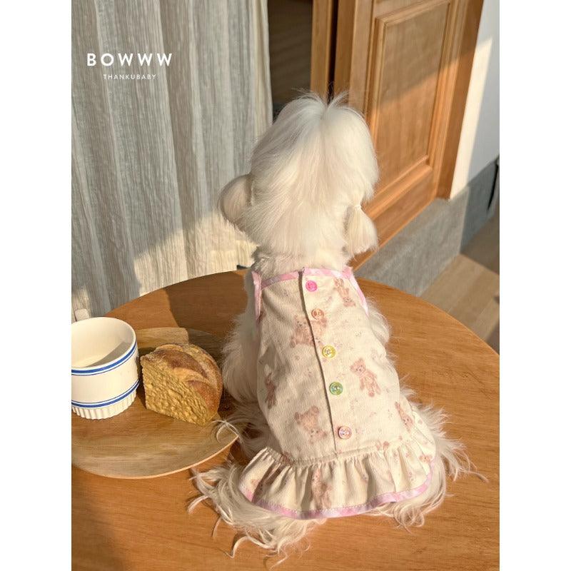 BOWWW® Pet Pure Cotton Sling Dress - KIKOPALS