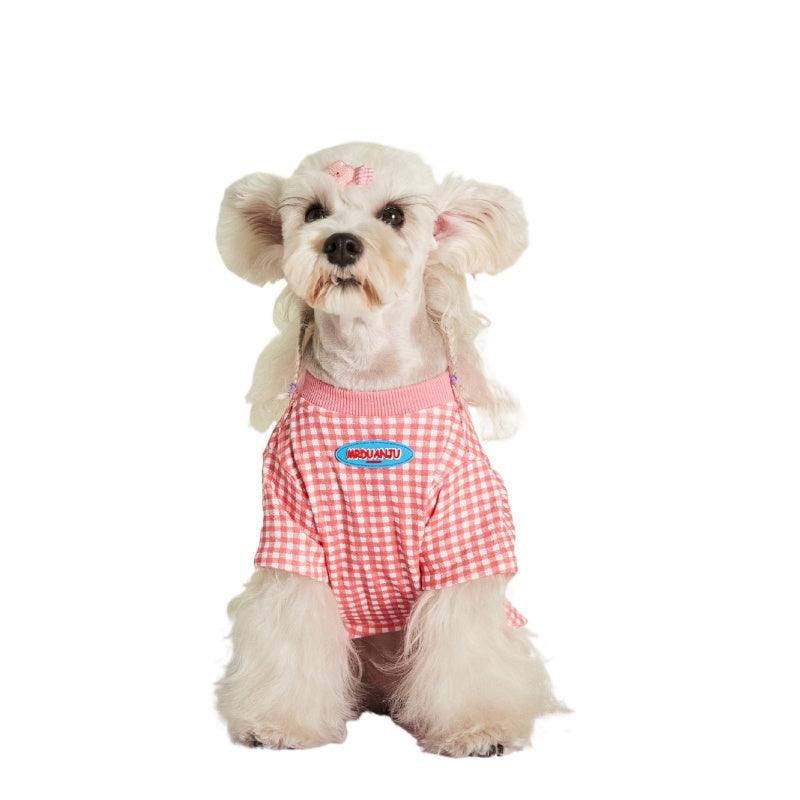 KIKOPALS® Plaid Pet T-Shirt - KIKOPALS