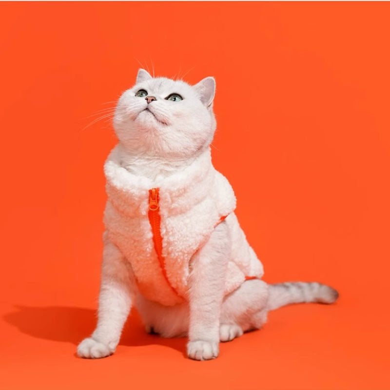 ZEZE® Fleece Pet Vest in Cream