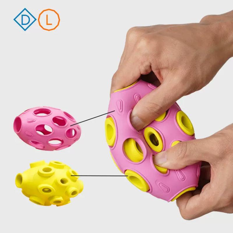 MoovaLab® Double-Layered Rubber Interactive Dog Toy - KIKOPALS