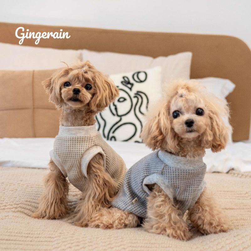 GINGERAIN® Thick Waffle Knit Warm Pet Vest - KIKOPALS