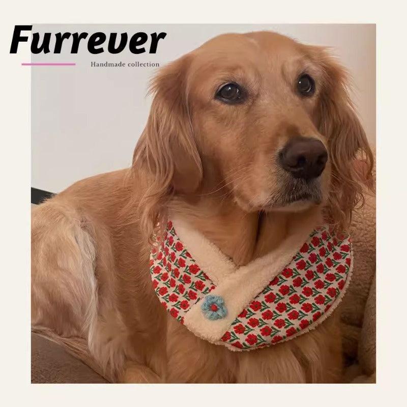 Furrever® Japanese-Style Floral Pet Scarf - KIKOPALS