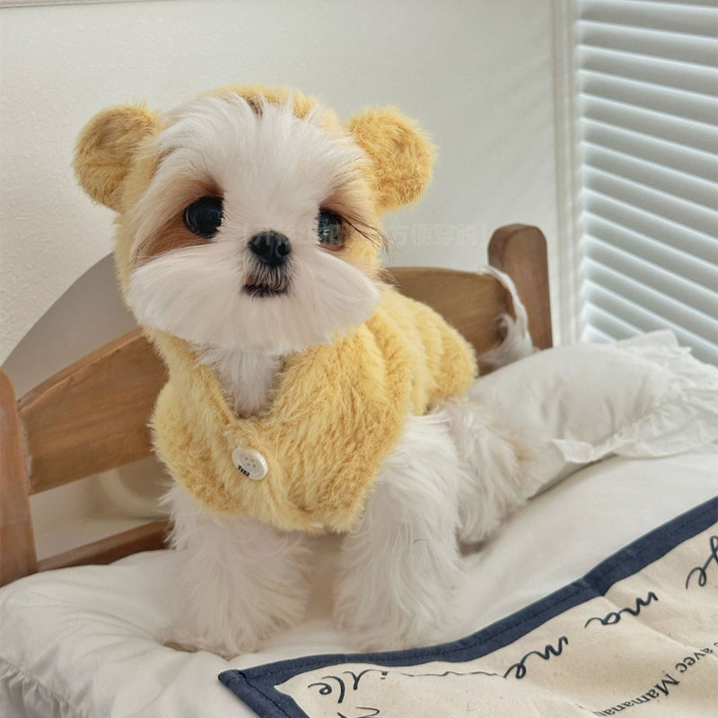 MooliBang® Yellow Sleeveless Vest for Small Dogs