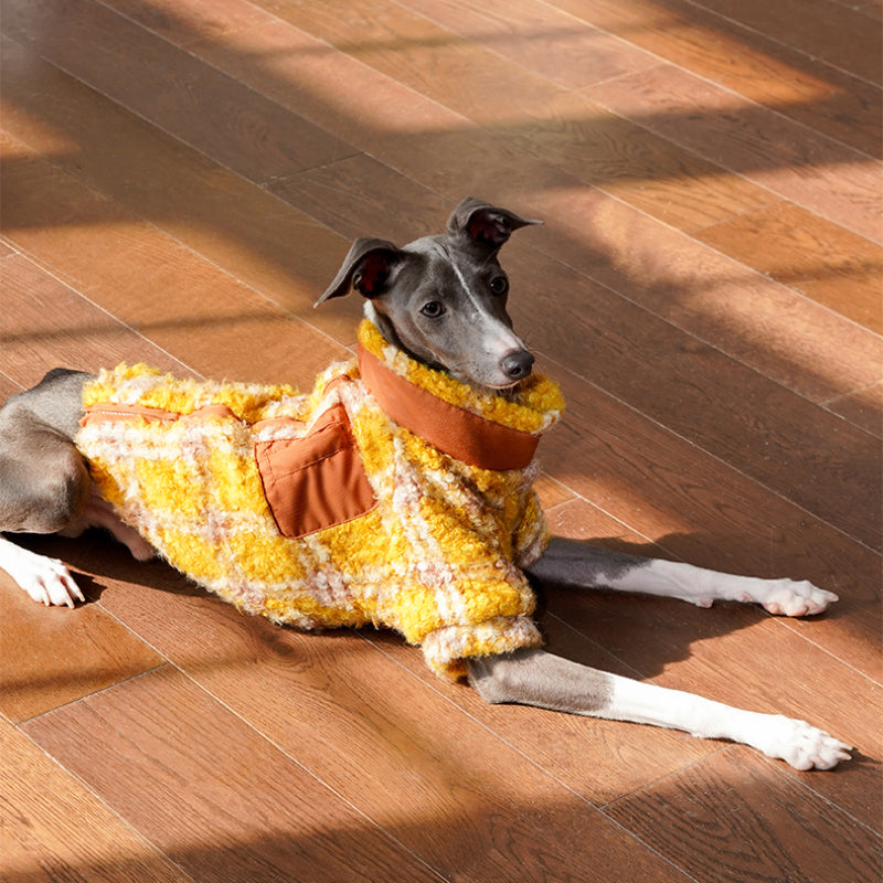 ZEZE® Striped Pet Jacket for Dogs – Warm and Stylish