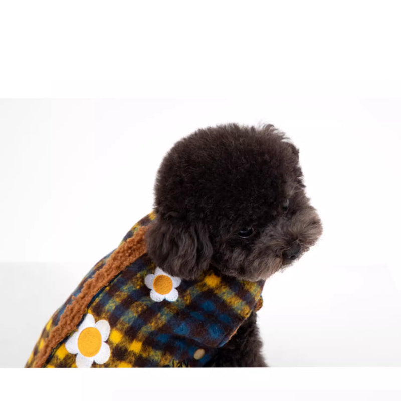 PuppyGallery® Play Daisy Wool Coat for Dogs