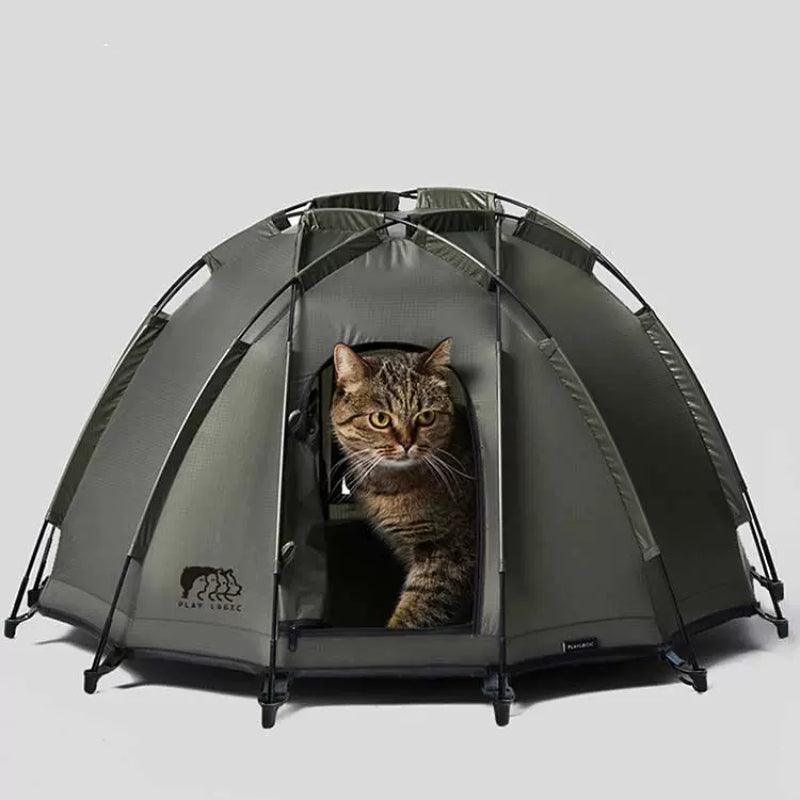 PLAYLOGIC® Waterproof Pet Tent- Portable Home & Camping Shelter - KIKOPALS