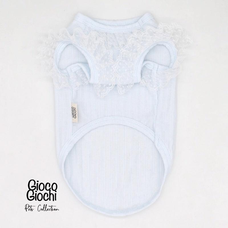 GiocoGiochi® Lace-Trimmed Jacquard Dog Vest - KIKOPALS