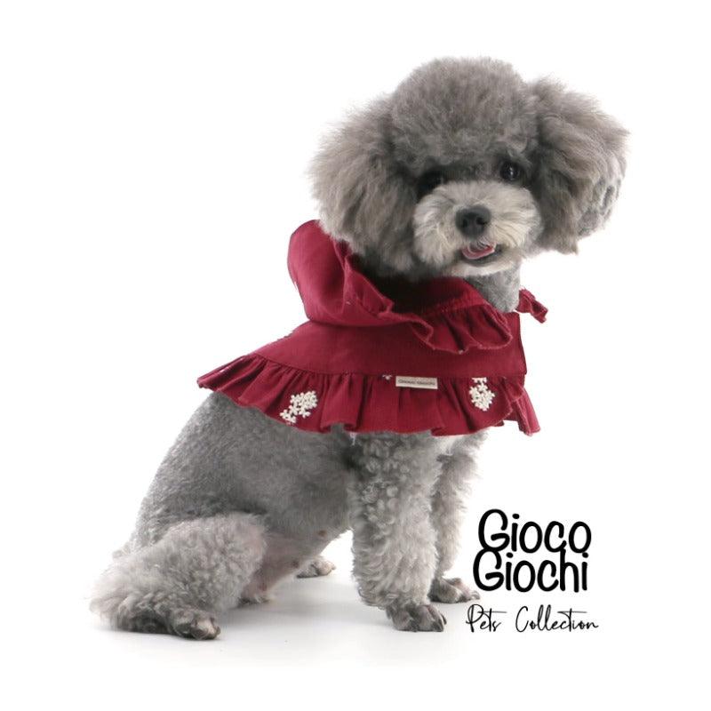 GiocoGiochi® "Little Red Riding Hood" Pet Cape - KIKOPALS