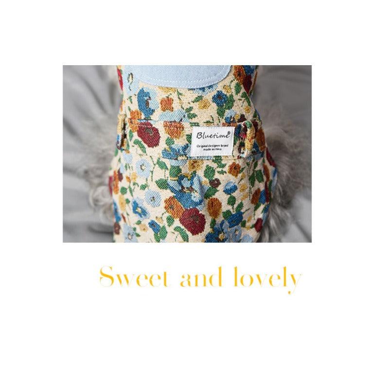 Bluetime® Floral Pet Outfit - KIKOPALS