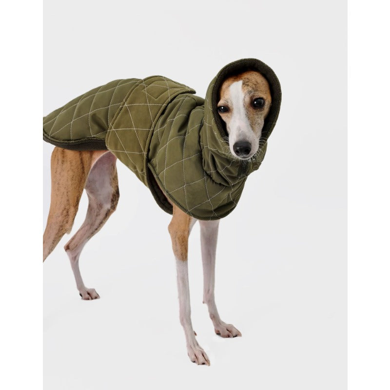 Nuoz® Waterproof Dog Jacket - Olive Green
