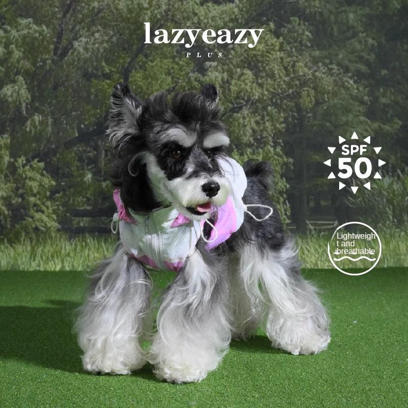 LazyEazy® Hooded Colorblock Pet Sun Protective Coat - KIKOPALS