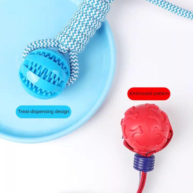 WomirCare® Cotton Rope Tug Ball & Burst Ball Interactive Play Set - KIKOPALS