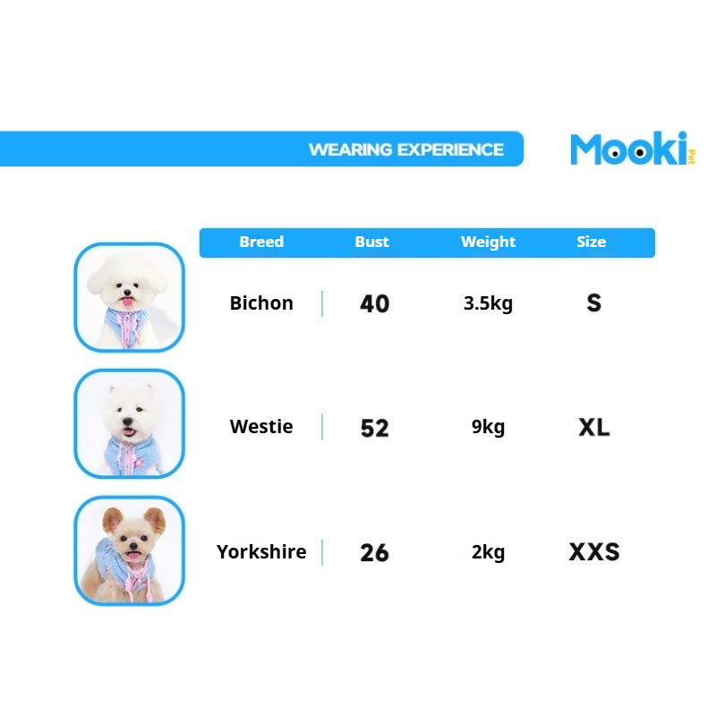 MookiPet® Rainbow Letter Vest for Dogs & Cats
