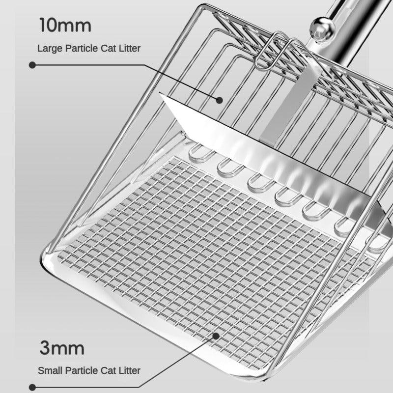 POPOCOLA® Stainless Steel Cat Poop Scoop - KIKOPALS