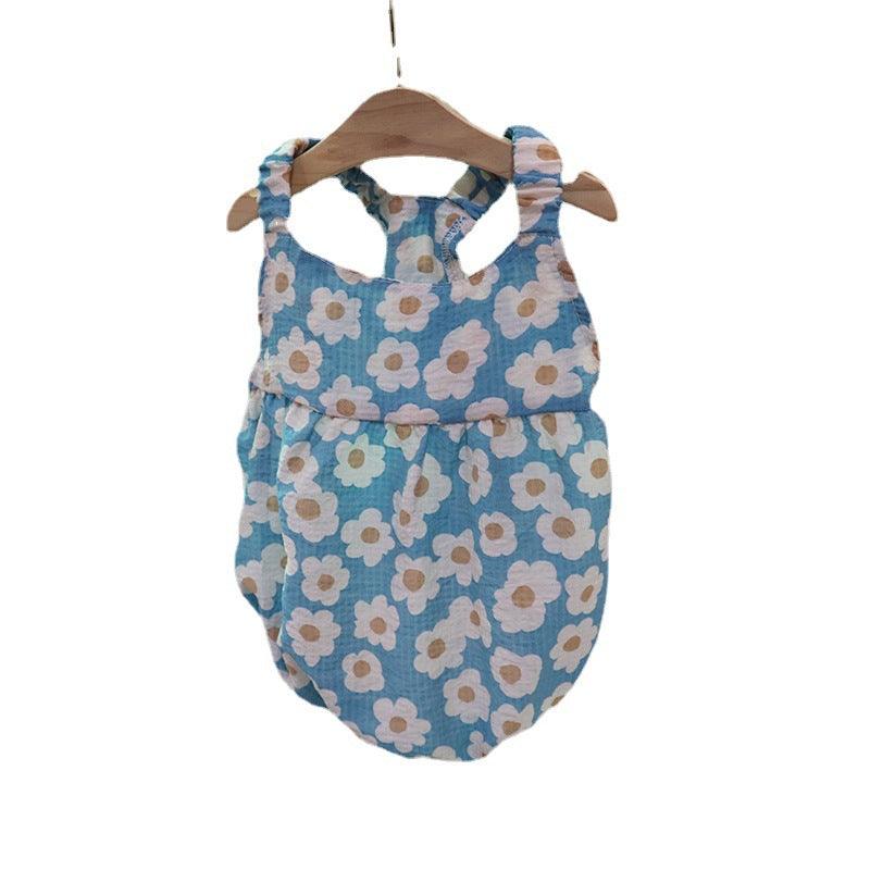 KIKOPALS® Floral Suspender Pet Dress - KIKOPALS