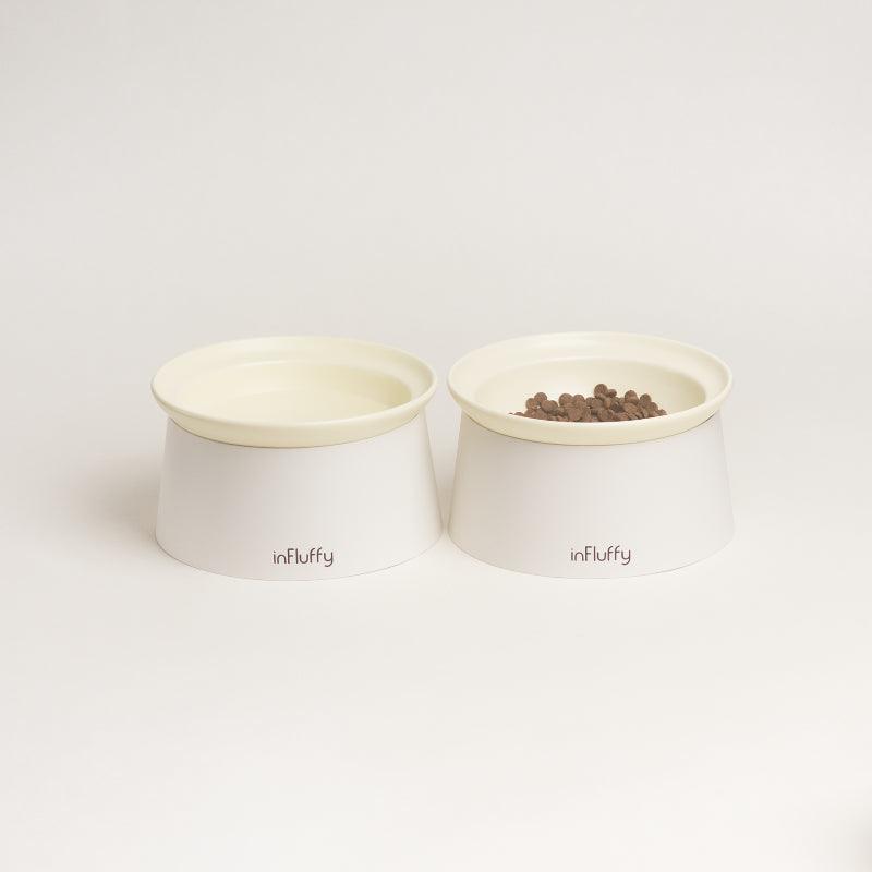 InFluffy® Split Ceramic High Pet Bowl - KIKOPALS