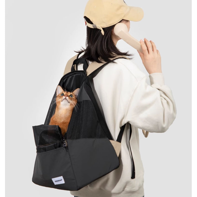 HiDREAM® Breathable Pet Backpack for Cats & Small Dogs