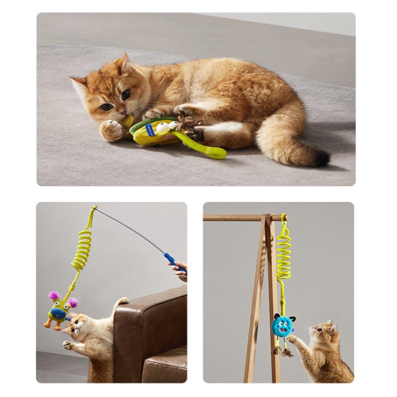 KITTY YOYO® Kolier Interactive Cat Teaser Toy Set - KIKOPALS