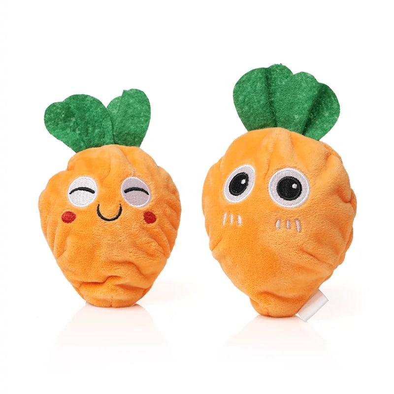 MoovaLab® Plush Carrot Chew Dog Toy - KIKOPALS
