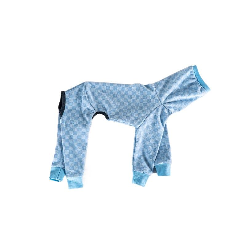 YDC Store® Plaid High-Elasticity Four-Legged Hoodie - KIKOPALS