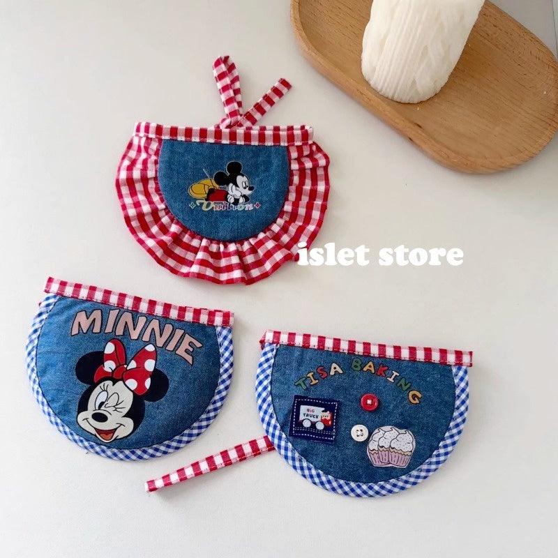 islet store® Mickey Denim Pet Bib - KIKOPALS