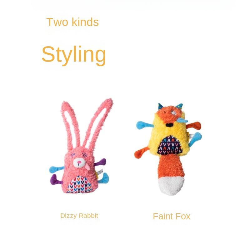 PETSVILLE® Dizzy Rabbit & Fox Series Dog Toy - KIKOPALS