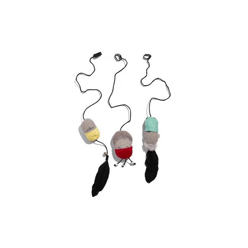 Zee.Dog® Finger Puppets Trio Cat Toy - KIKOPALS