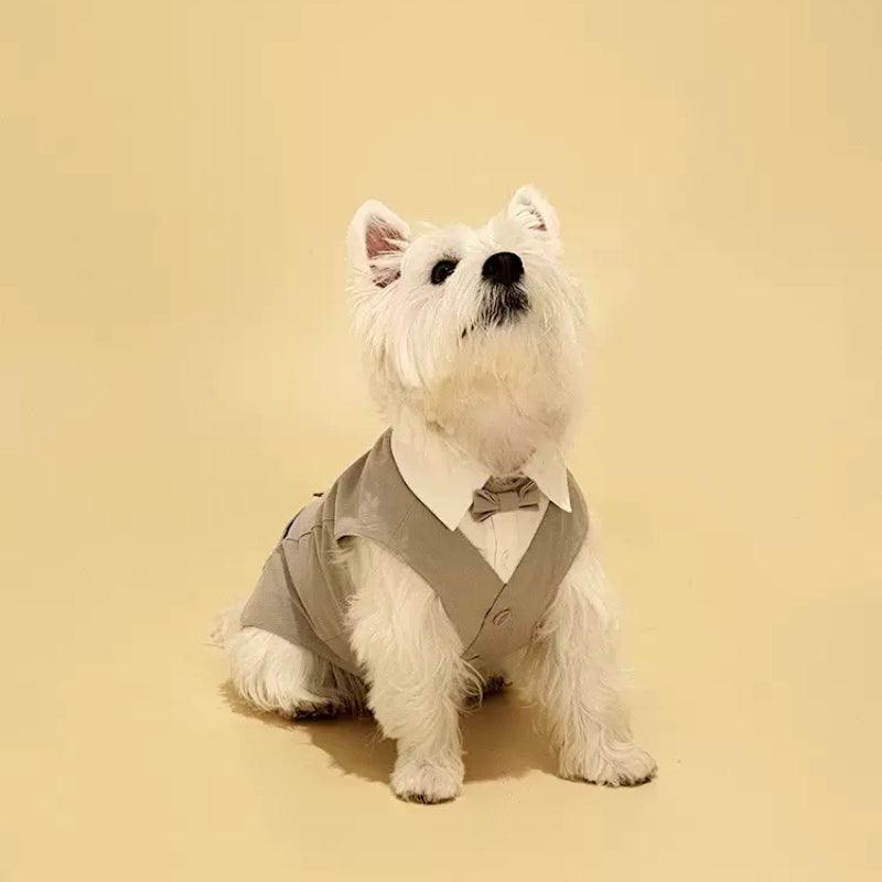 Dottylab® Bowtie Pet Suit Vest - KIKOPALS