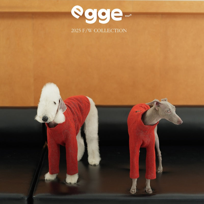 egge® Premium Wool & Tencel Two-Legged Hoodie for Dogs