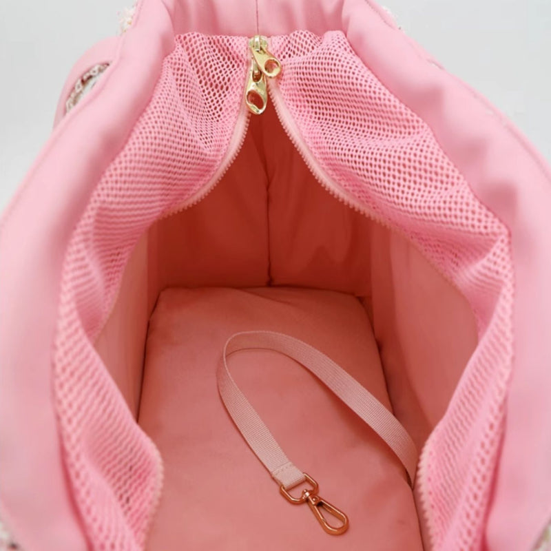 ARKIKA® Chanel-Style Pet Carrier Bag