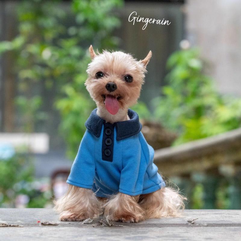 GINGERAIN® Cotton Dog Polo Shirt - KIKOPALS