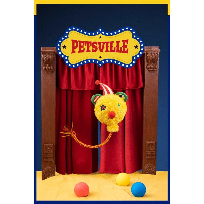 PETSVILLE® Clown Plush Dog Toy with Sound - KIKOPALS