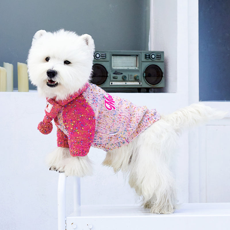 MookiPet® Color-Block Knitted Sweater for Dogs