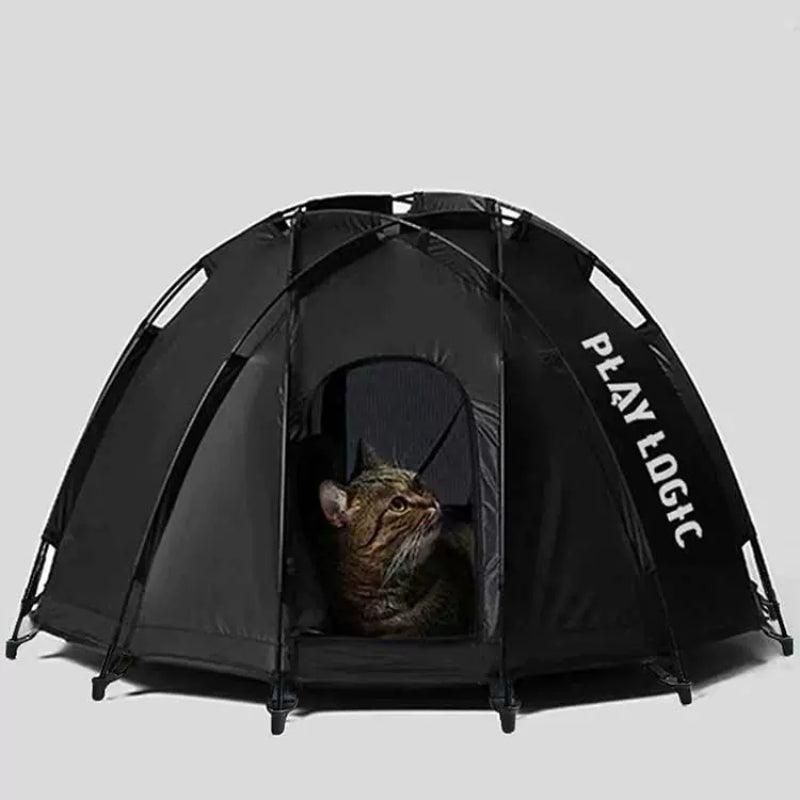 PLAYLOGIC® Waterproof Pet Tent- Portable Home & Camping Shelter - KIKOPALS