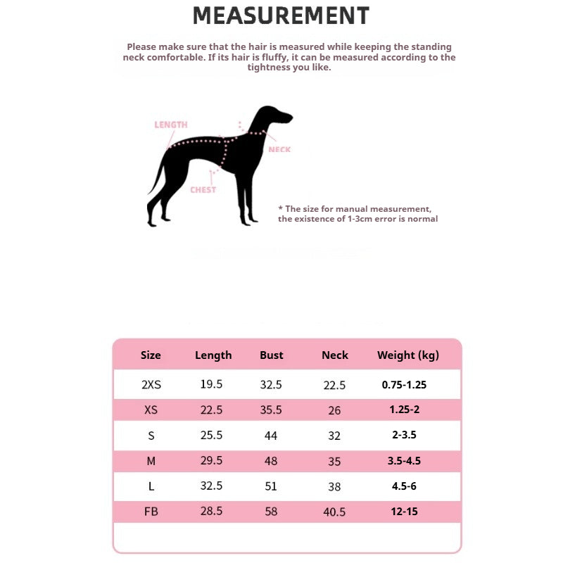 UNIPETISM® Pet Denim Belt Dress for Dogs & Cats