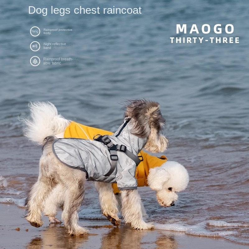 MAOGO® Waterproof Pet Harness with Cloak - KIKOPALS