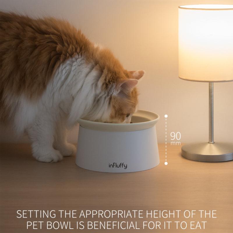 InFluffy® Split Ceramic High Pet Bowl - KIKOPALS
