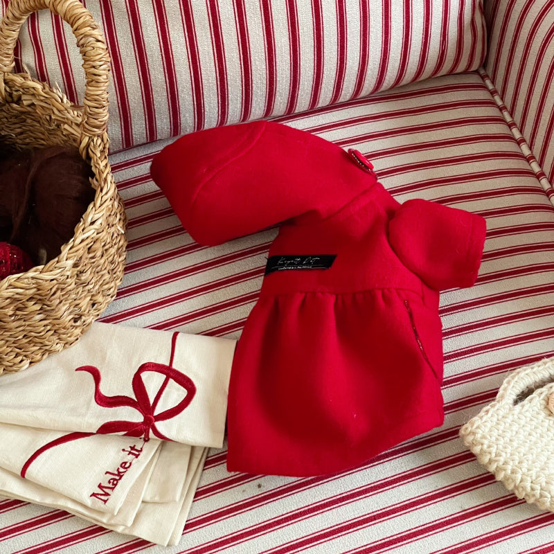 KIYOTT® New Year Red Coat for Dogs