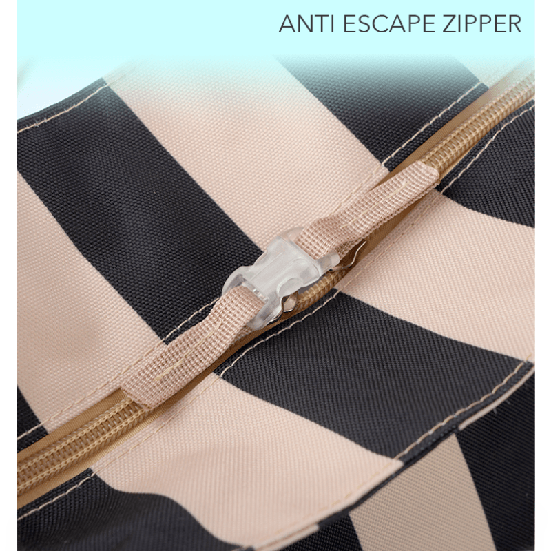 PawsHolic® Striped Pet Carrier - KIKOPALS