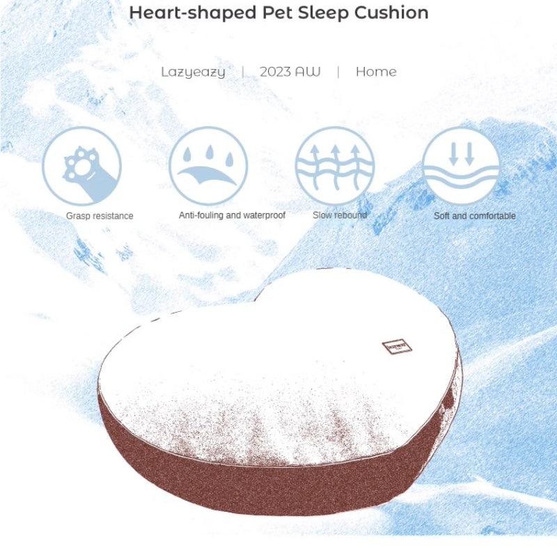 LazyEazy® Warm Heart Pet Bed - KIKOPALS