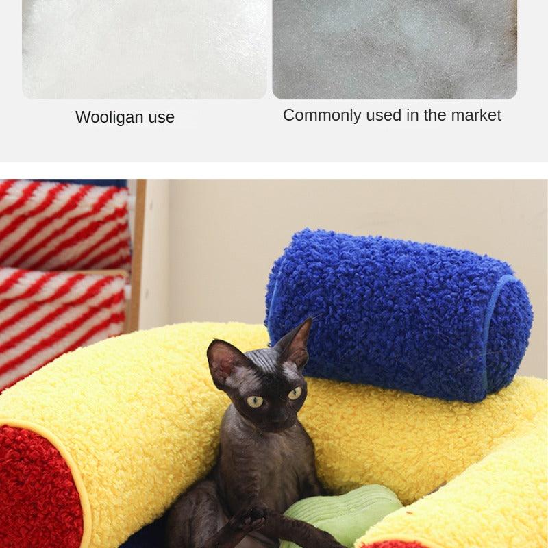 Wooligan® Antibacterial Open Pet Sofa Bed - KIKOPALS