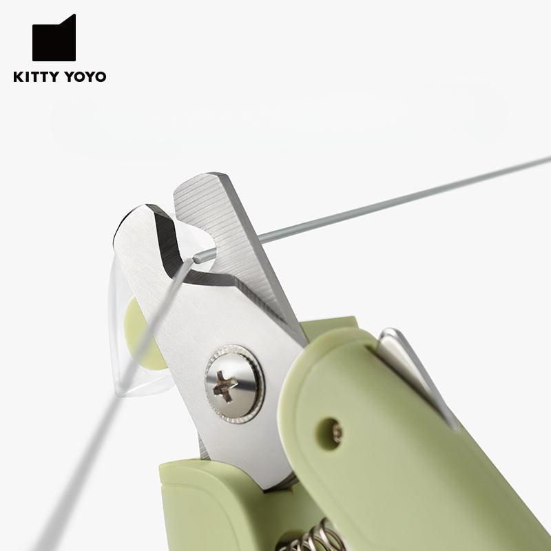 KITTY YOYO® Dusang Green Cat Nail Clippers - KIKOPALS