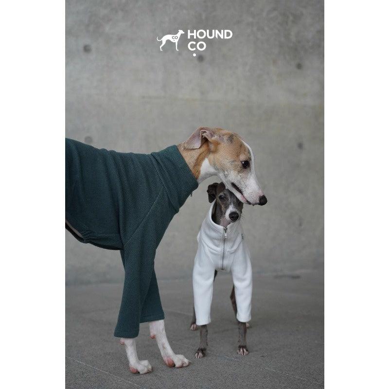 Hound Co.® Ribbed Half-Zip Dog Top - KIKOPALS