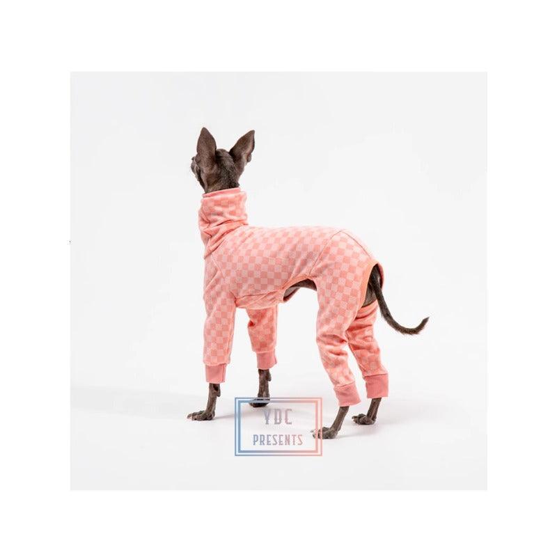 YDC Store® Plaid High-Elasticity Four-Legged Hoodie - KIKOPALS