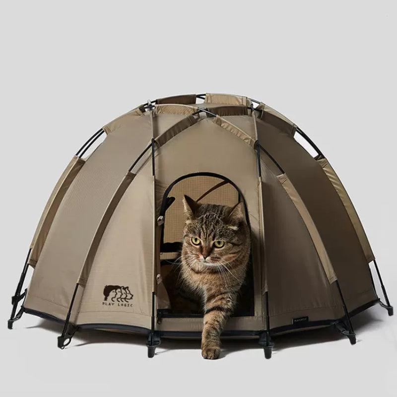 PLAYLOGIC® Waterproof Pet Tent- Portable Home & Camping Shelter - KIKOPALS