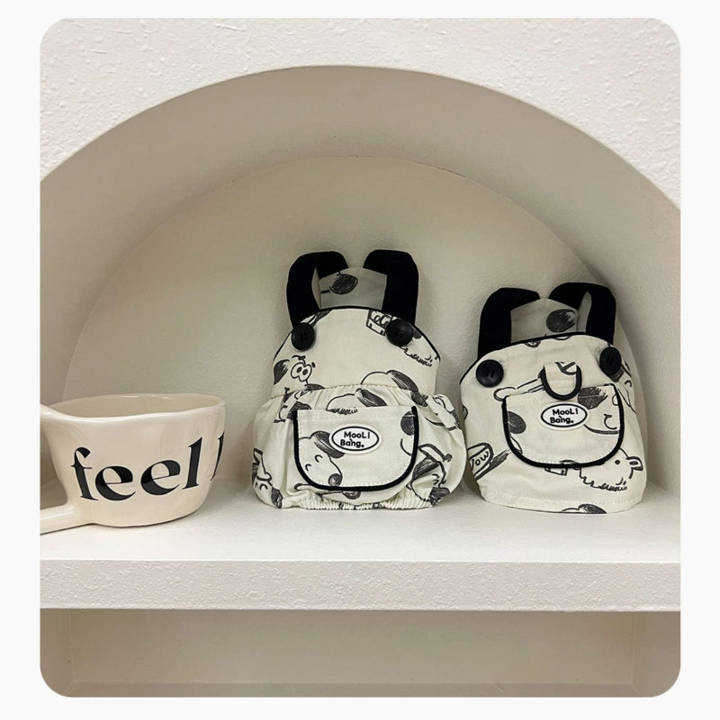 MooliBang® B&W Sleeveless Vest for Dogs