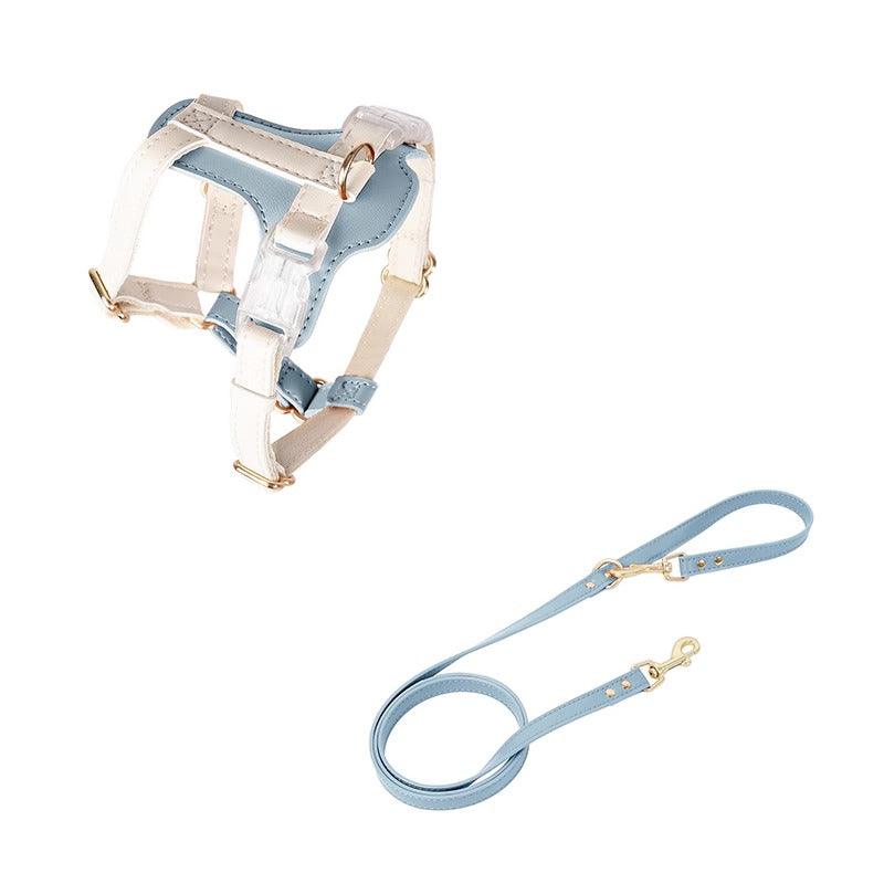 Minly® Leather Cat Harness & Leash Set - KIKOPALS