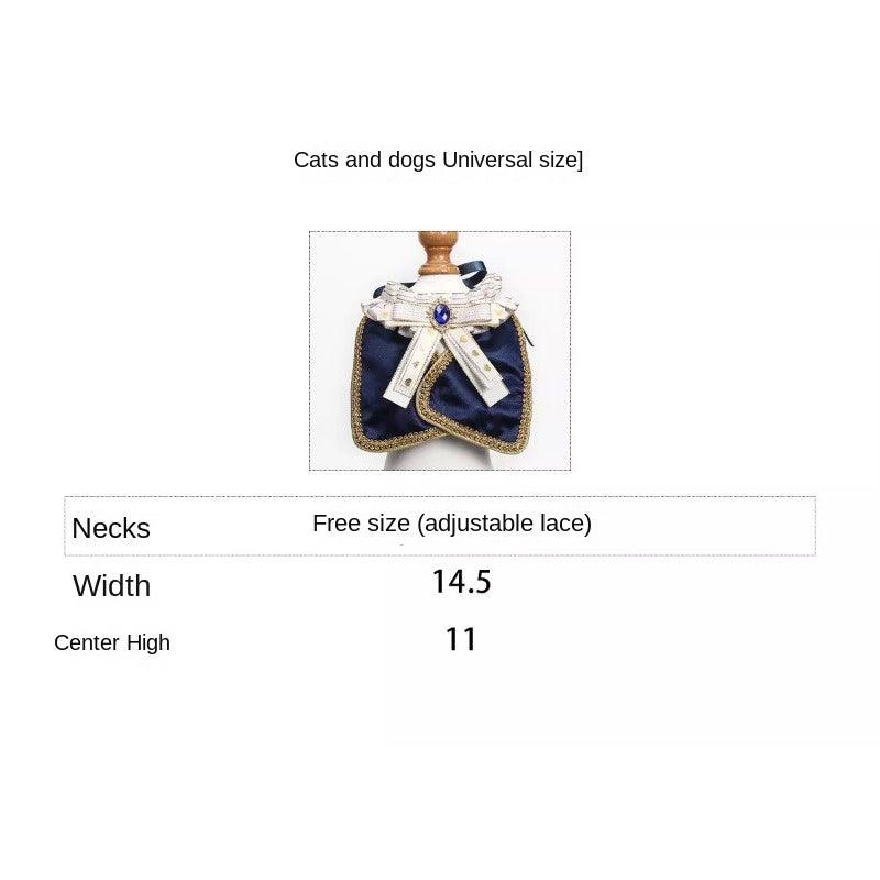 BITEONE® Prussian Blue Pet Bib - KIKOPALS